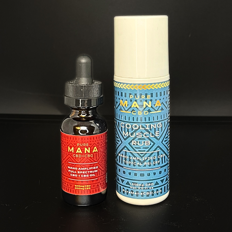 🤕 Pure Relief: Mana Oil + Muscle Rub