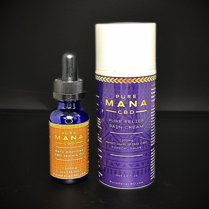 🤕 Pure Relief: Mana Oil + Muscle Rub : 40% Heroes Discount