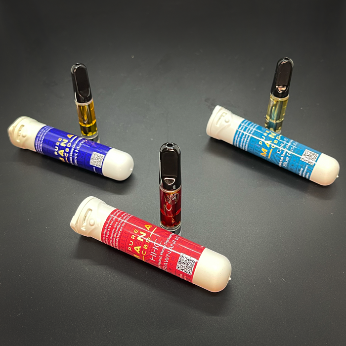 Pure Mana CBD - Vape Cartridges: CBD, Delta-8, & HHC Pure Mana CBD - Vape Cartridges: CBD, Delta-8, & HHC