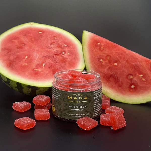 🍉 Watermelon Gummies - Pure Mana CBD
